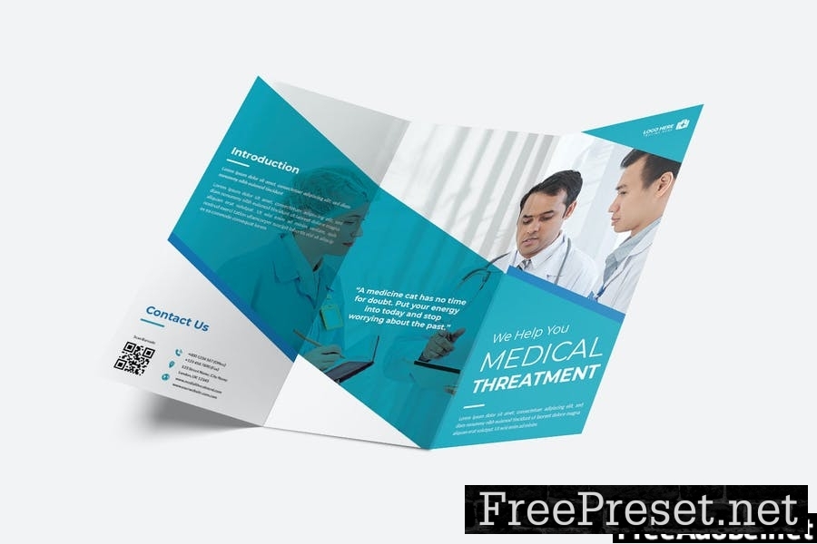 Medical Threatment Trifold Brochure