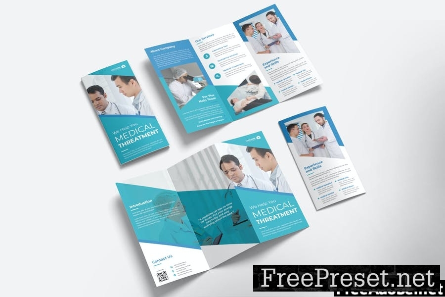 Medical Threatment Trifold Brochure