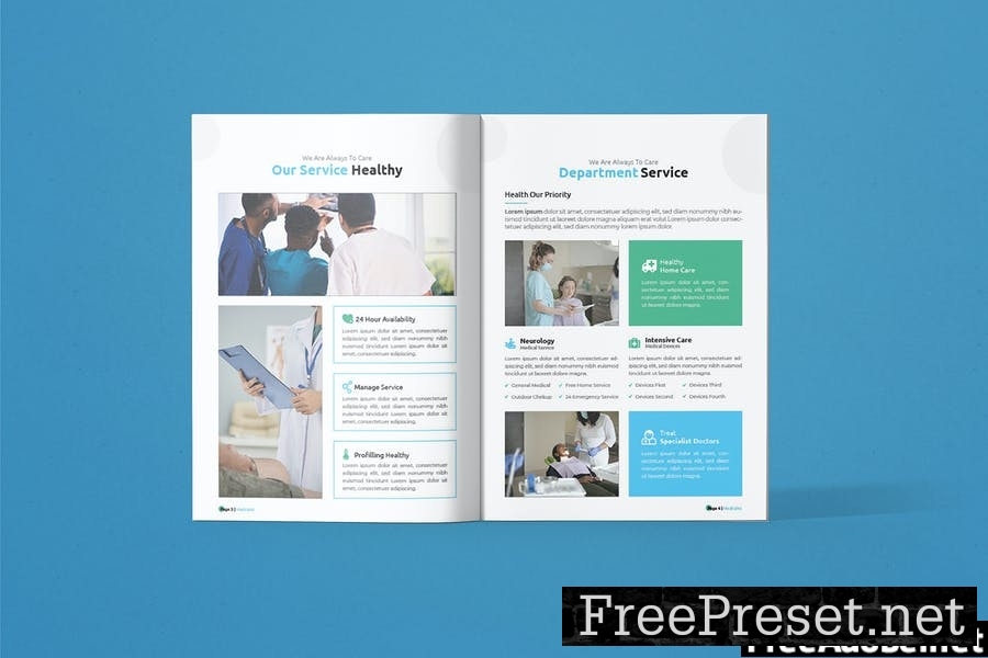 Medicalist Company - Brochure Template ELAMS9S