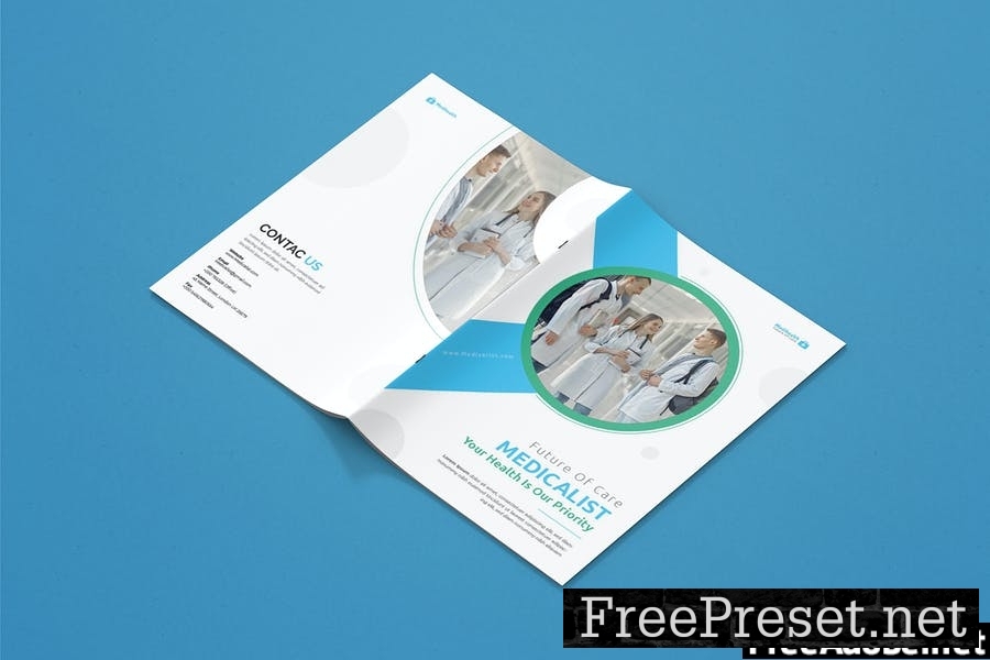 Medicalist Company - Brochure Template ELAMS9S