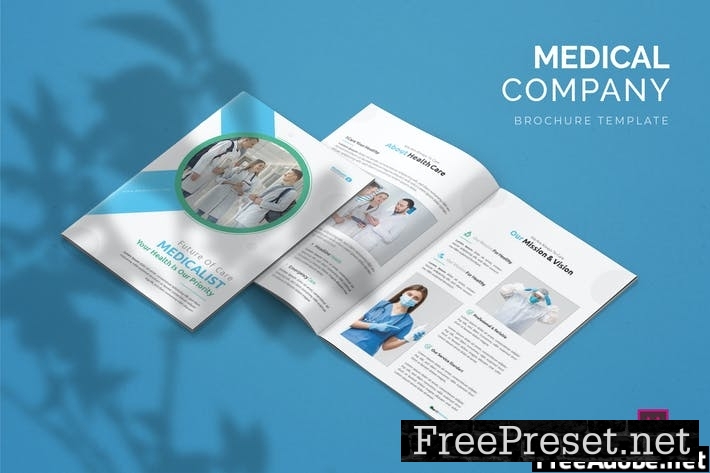 Medicalist Company - Brochure Template ELAMS9S