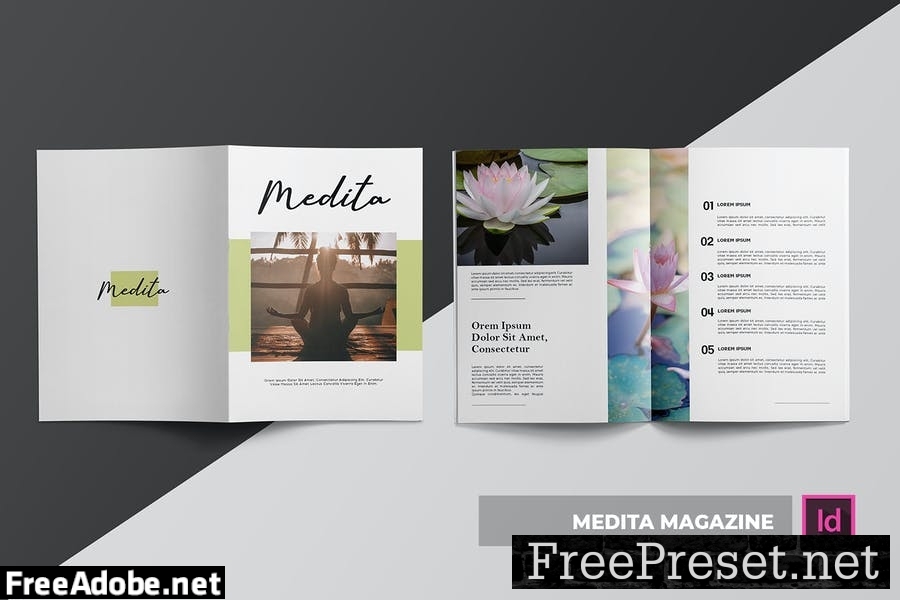 Medita | Magazine Template DVJWAM9