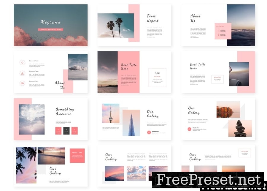 Megrana - Presentation Template 7QE5H36