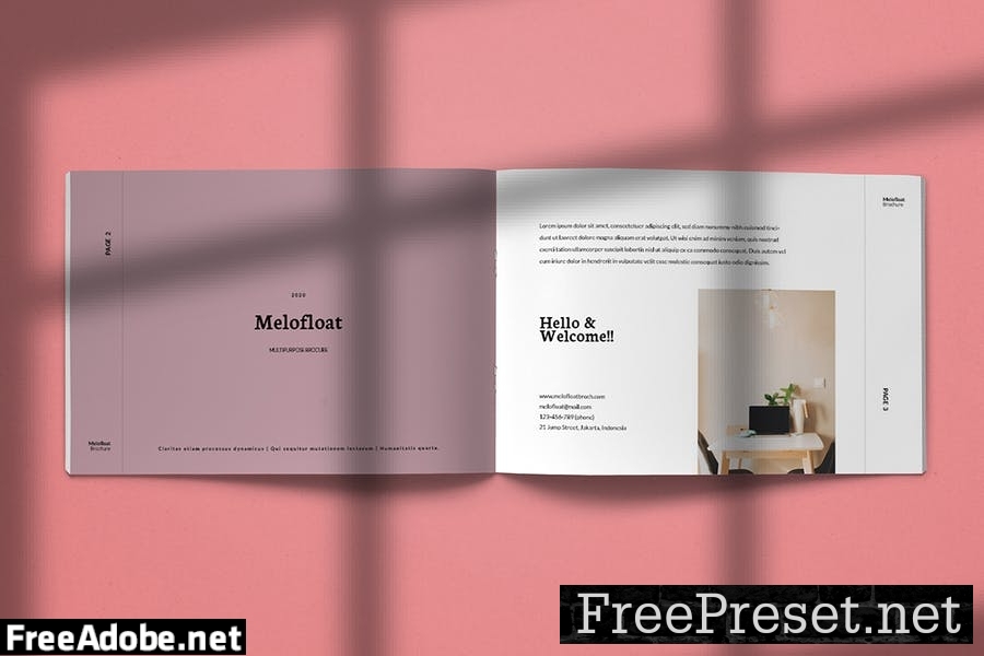 Melofloat - Food Brochure Template HXU4FG2