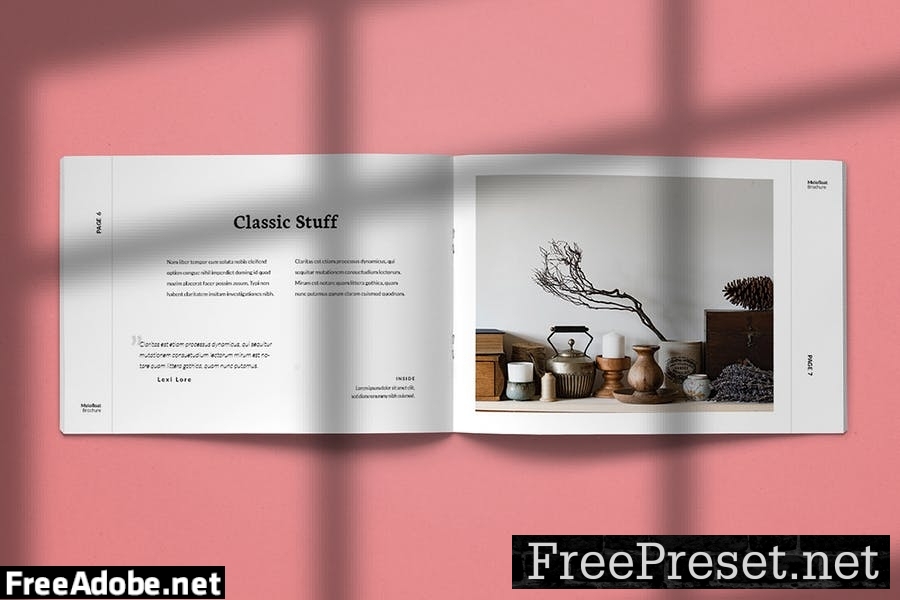 Melofloat - Food Brochure Template HXU4FG2