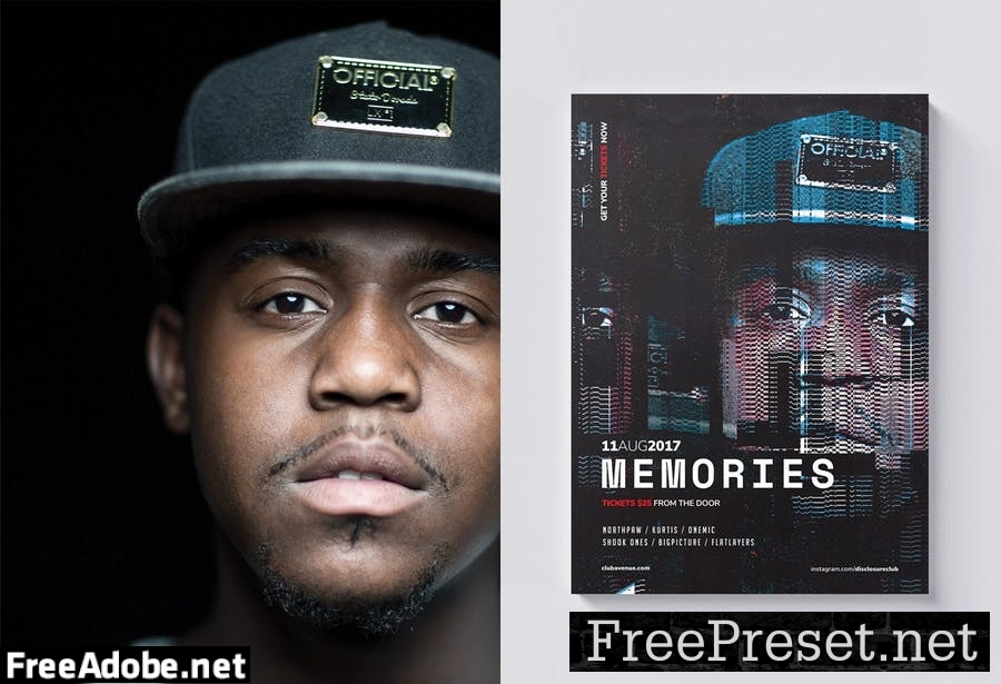 Memories Poster / Flyer Template FG5EDY