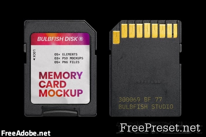 Memory Card Mockup 7JPR9WG