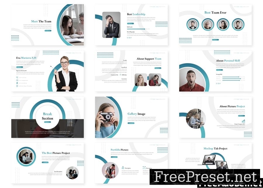 Menitic - Business Powerpoint Template