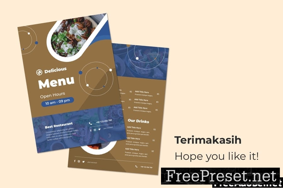 Menu Restaurant