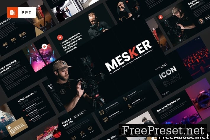 MESKER - Filmmakers Powerpoint Template 7RJQJ45