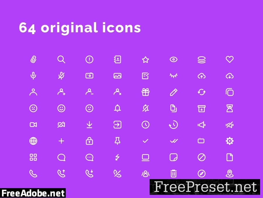 Messenger Icons Set