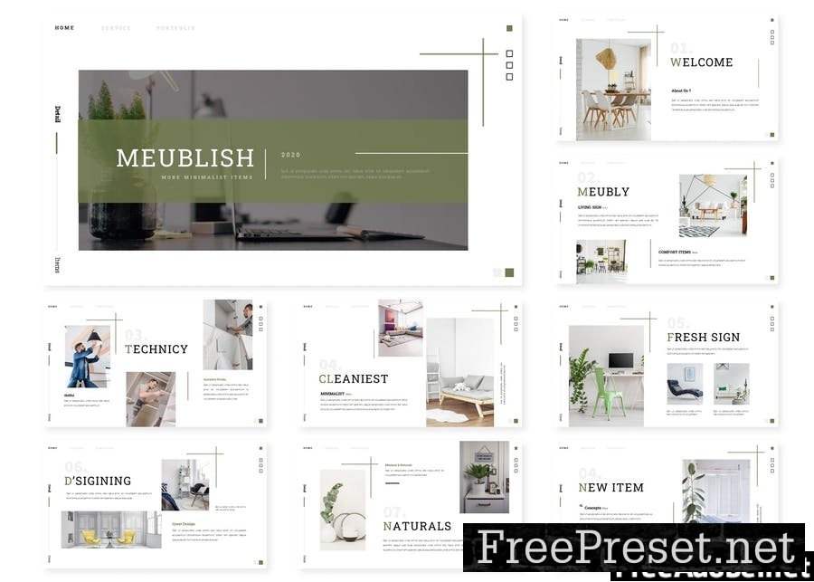 Meublish | Presentation Template