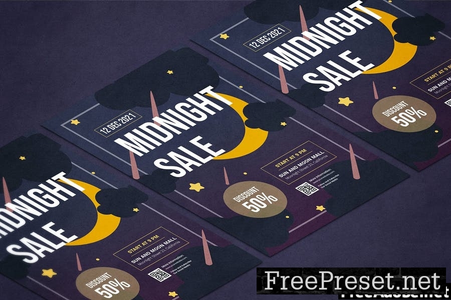 Midnight Sale - Flyer