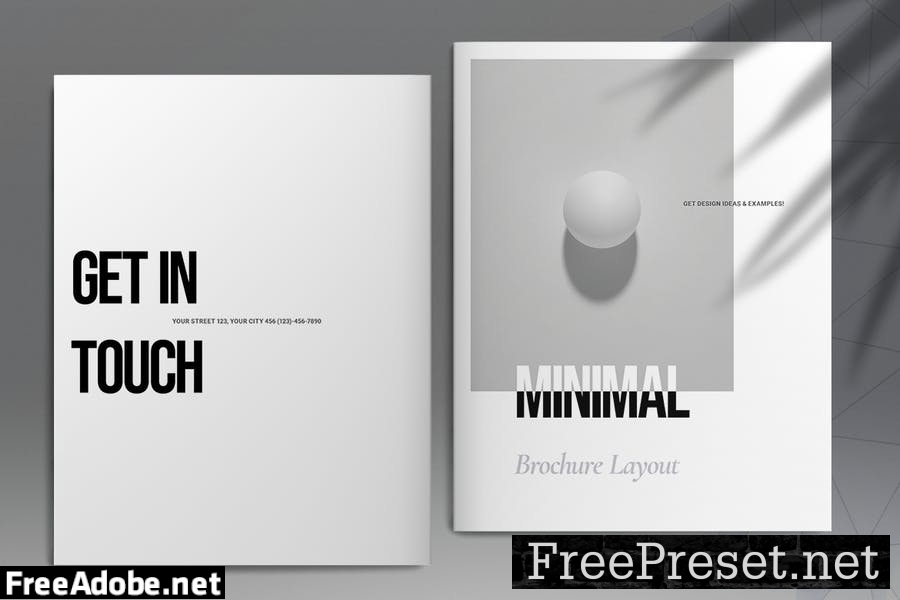 Minimal Brochure Layout