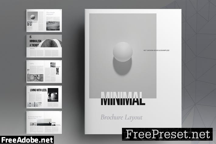 Minimal Brochure Layout 6XTNQEU