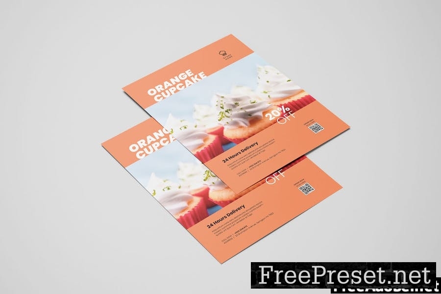 Minimal Food Flyer