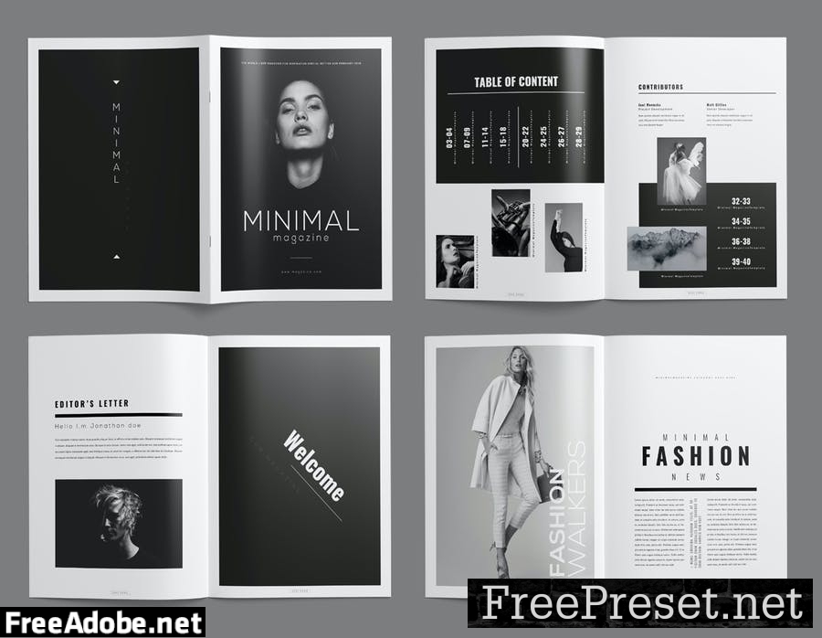 Minimal Magazine Y2VLEB