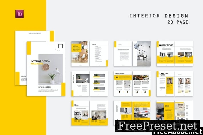 Minimalis Interior Design Brochure CJC2KDN