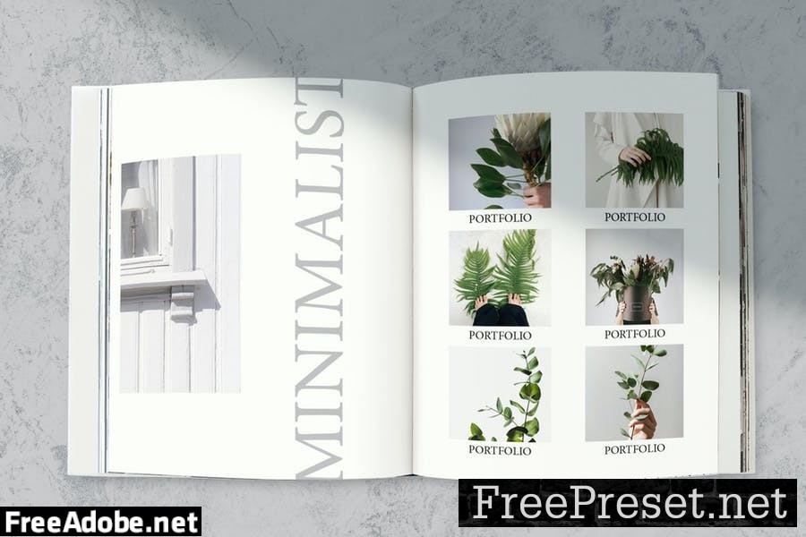 Minimalist - Magazine Template YQXLSLA