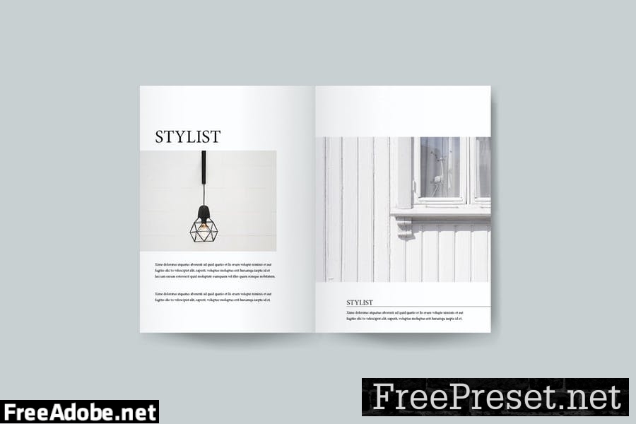 Minimalist - Magazine Template YQXLSLA