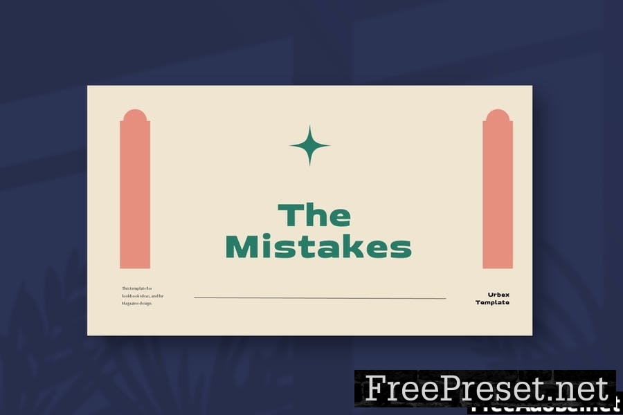 Mistakes Powerpoint Template HDKVWXH