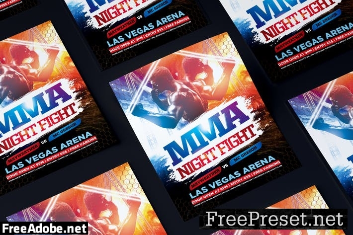 MMA Flyer Y9TKVPY