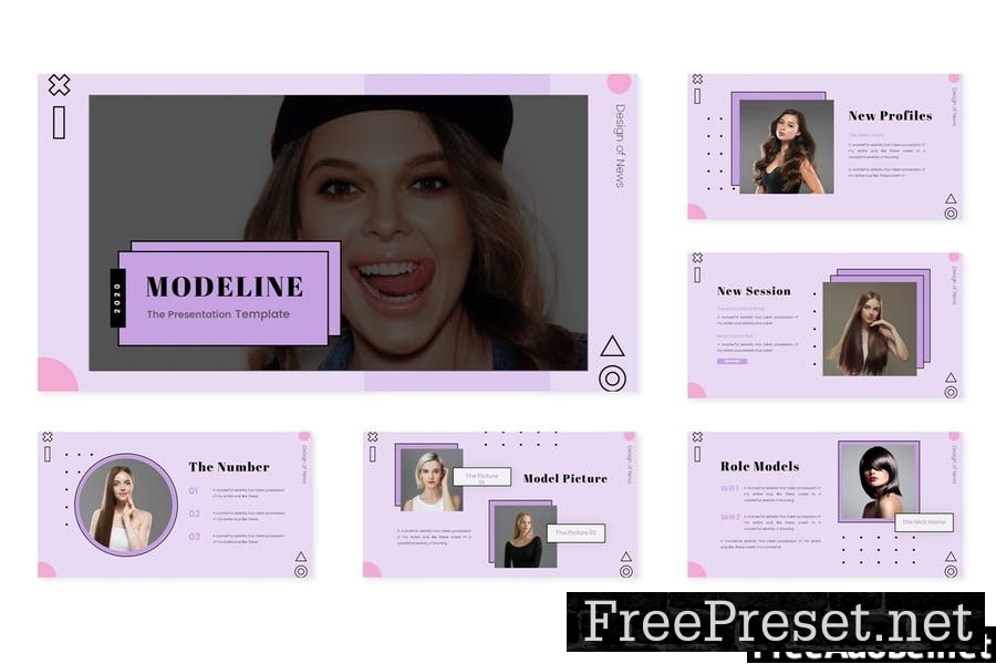 Modeline - Powerpoint Template