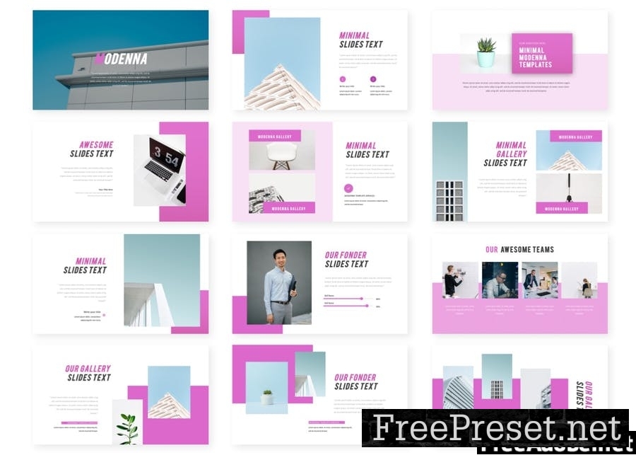 Modenna - Presentation Template