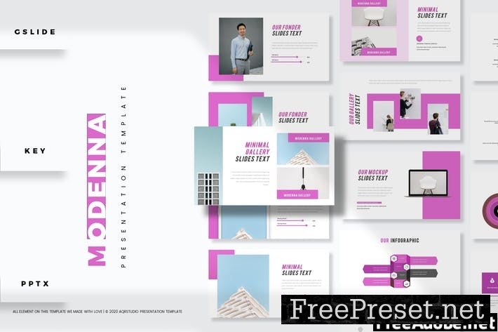 Modenna - Presentation Template CS76LBR