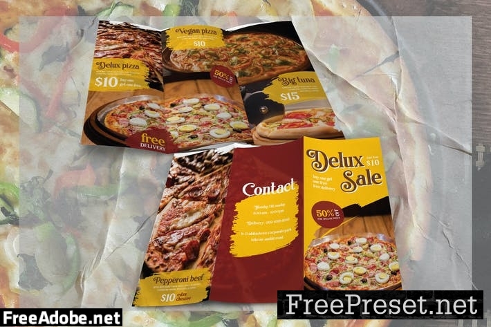 Modern Brush Pizza - Brochure 4KN9HX7