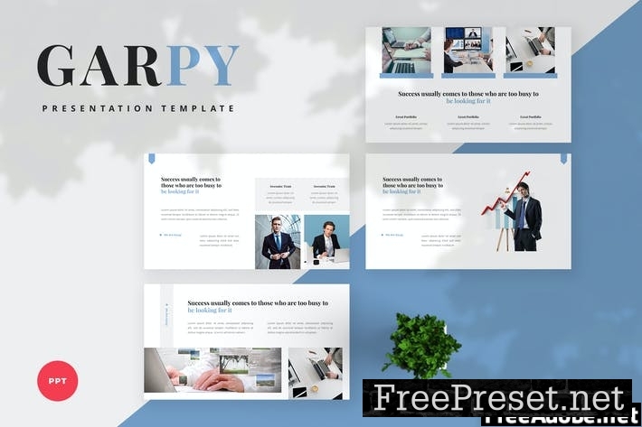 Modern Business PowerPoint Template A9834YH