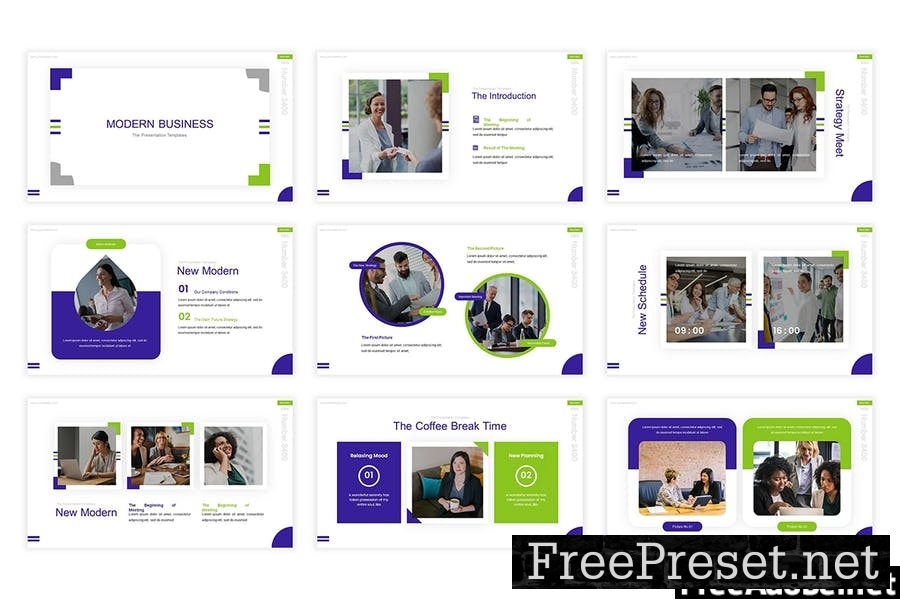 Modern Business Presentation Template