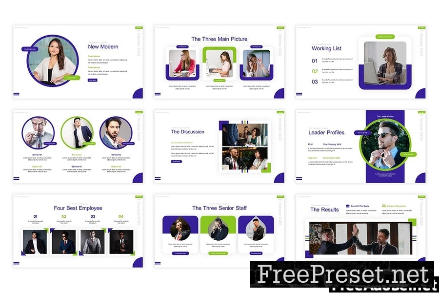 Modern Business Presentation Template