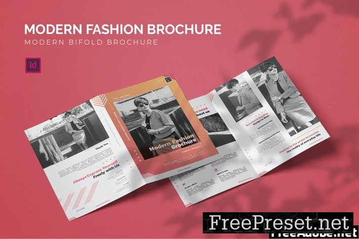 Modern Fashion - Bifold Brochure EKRY62Q