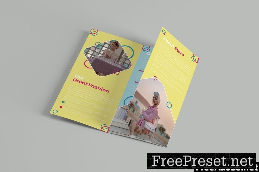 Modern Fashionista | Trifold Brochure MH24VES