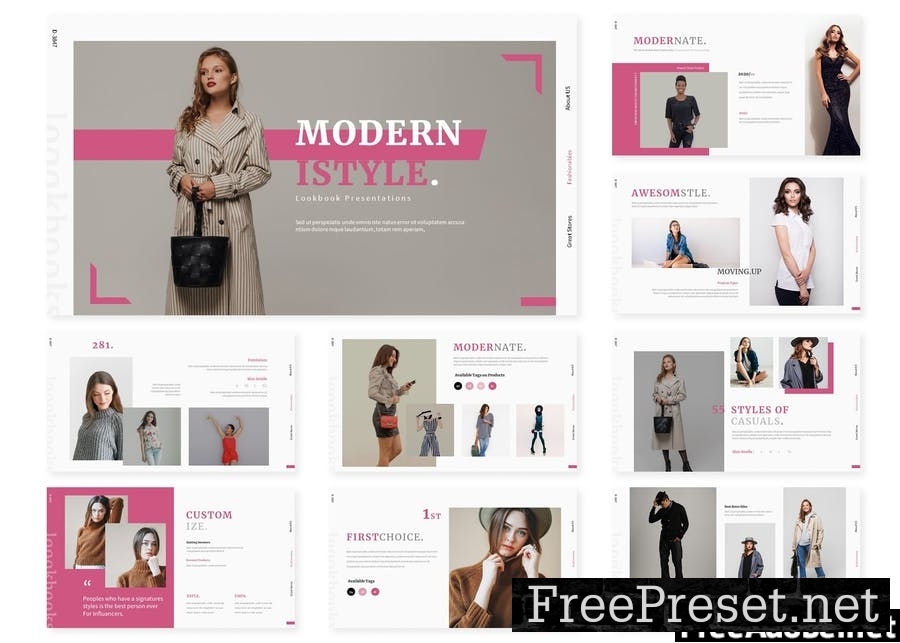 Modrnistyle | Presentation Template