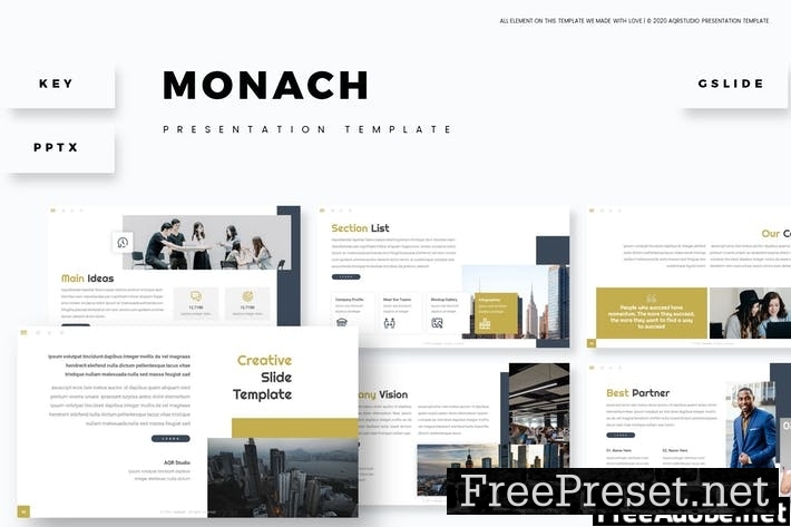 Monach - Presentation Template 86CE3F8