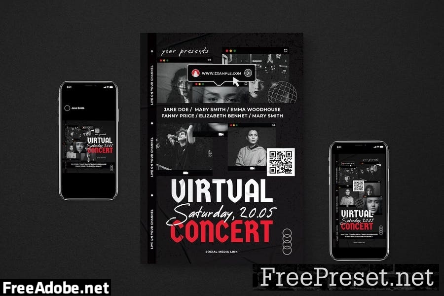 Monochrome Virtual Music Concert