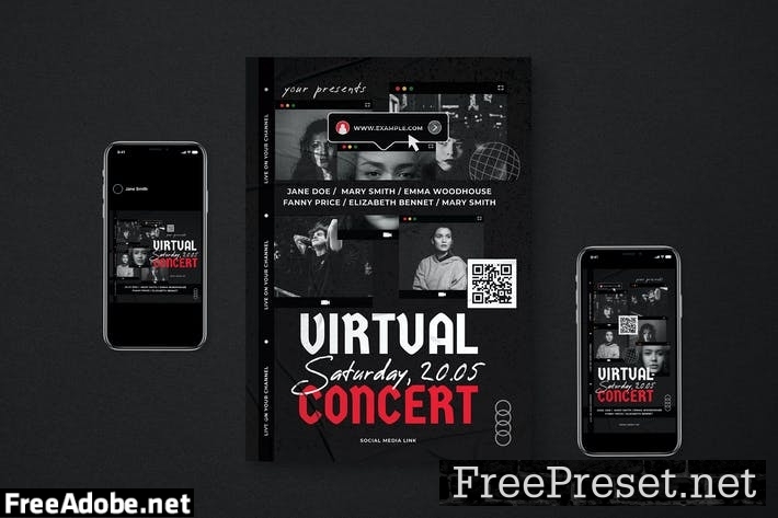 Monochrome Virtual Music Concert N8DHK8L