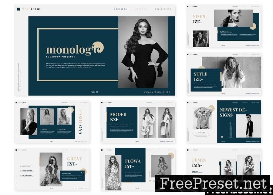 Monologic | Presentation Template