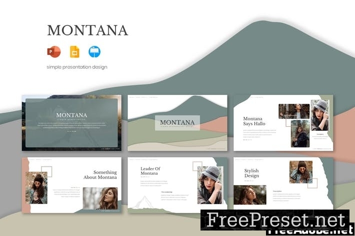 Montana - Presentation Template TQY336U