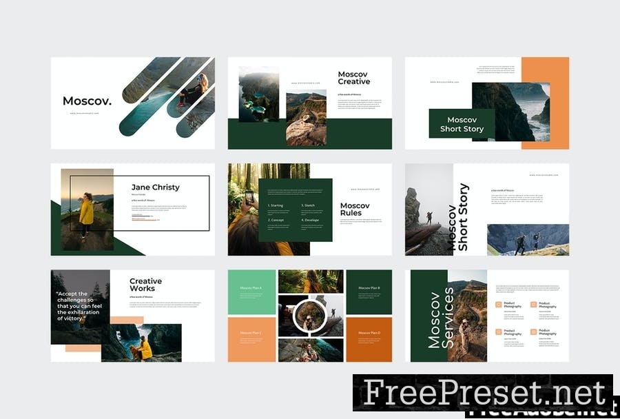 Moscov - Travel Powerpoint Template