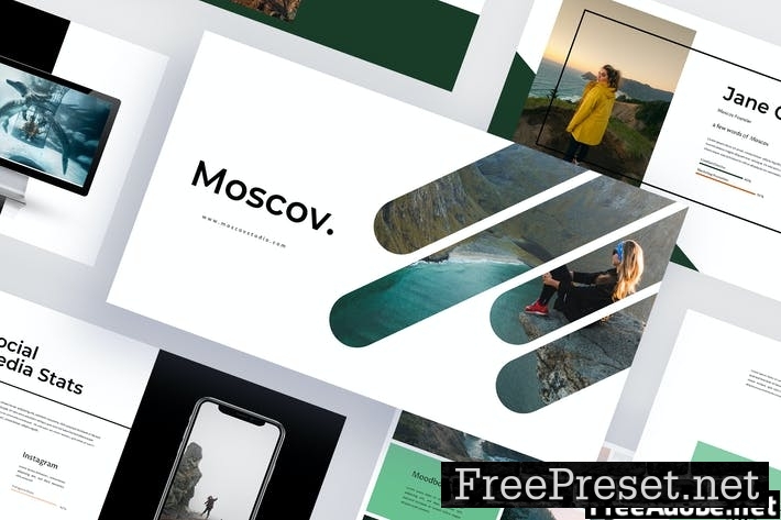 Moscov - Travel Powerpoint Template WQVTS9H