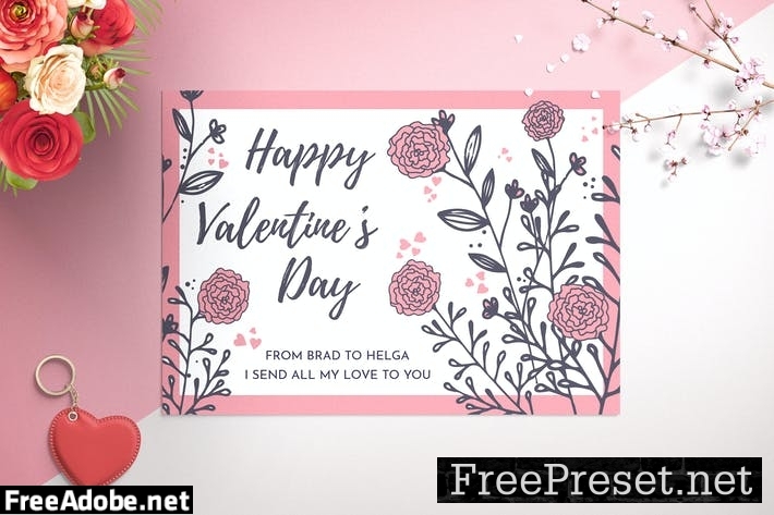 Mother's Day Card Template S2AMQK