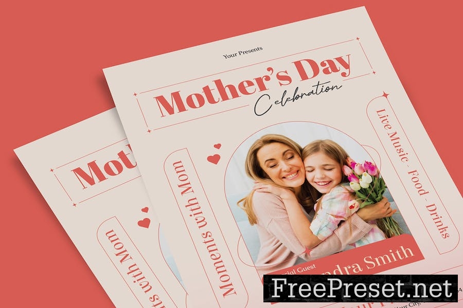 Mother's Day Celebration Flyer D5WBDEM