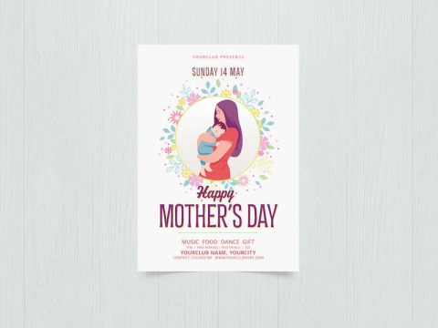 Mothers Day Flyer 8BAJBAM