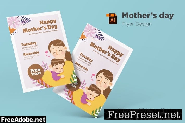 Mother's Day Flyer Design Vol.01 JWTWYE8