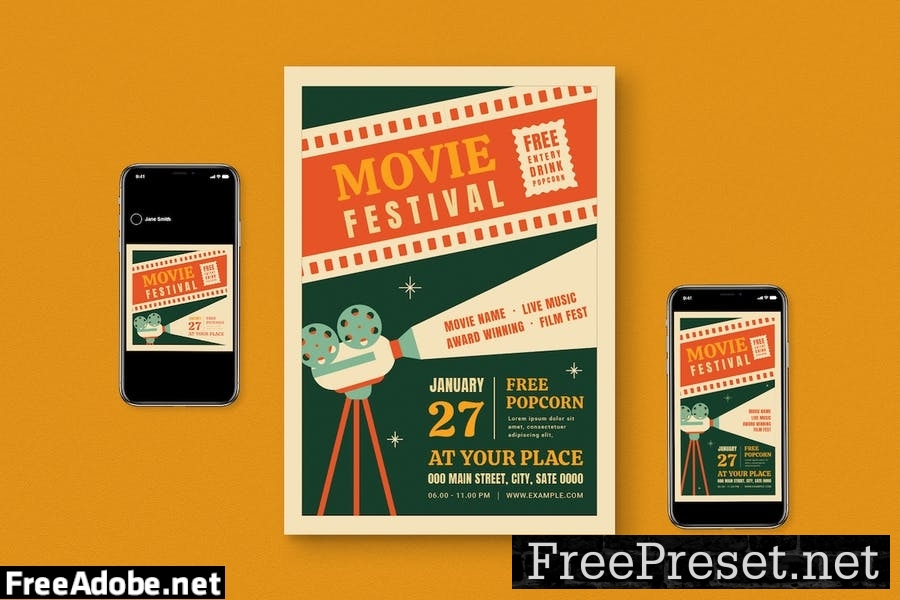 Movie Festival Flyer Pack