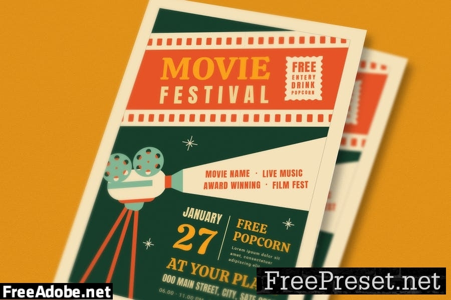 Movie Festival Flyer Pack