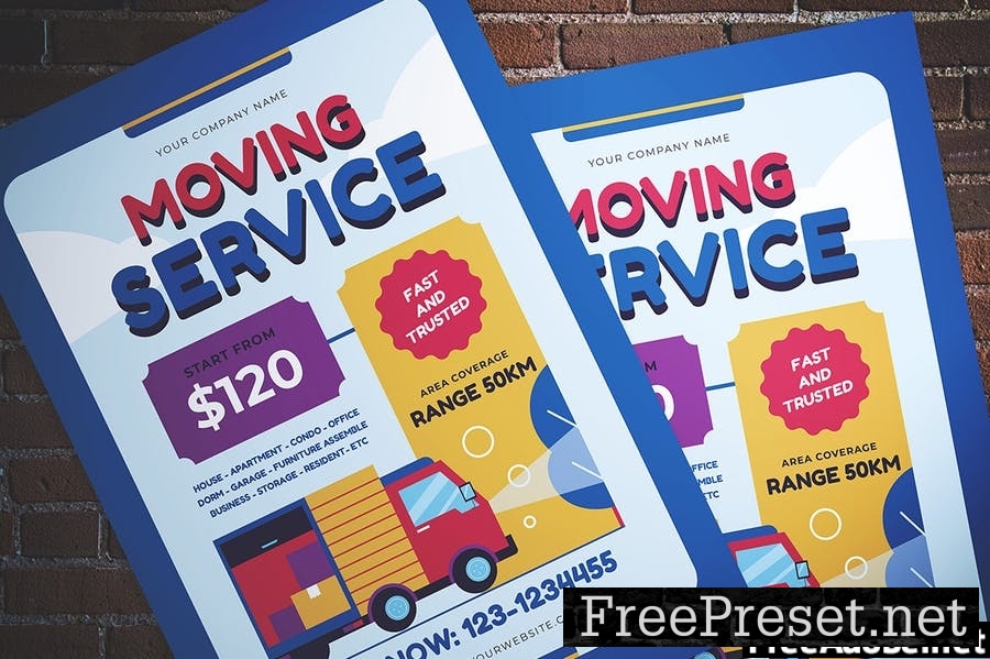 Moving Service Flyer